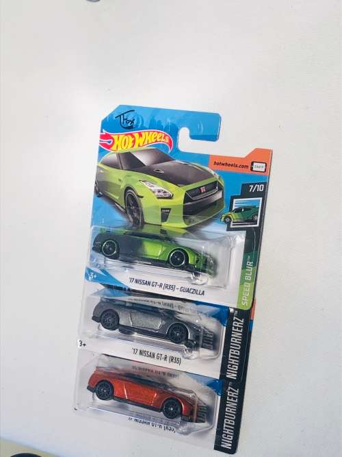 Hot Wheels Nissan GTR-35 Lot Of 3