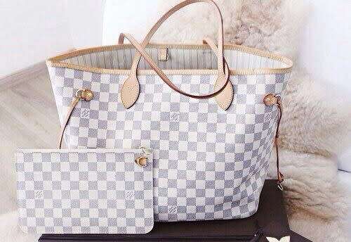 Genuine Leather LV shopper bags