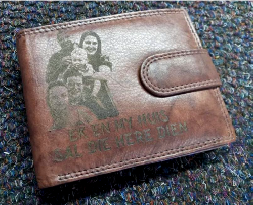 Personalised Leather Wallet