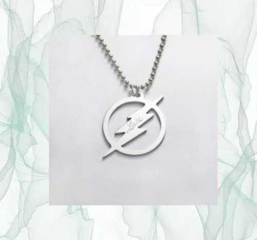 Lightening Bolt Necklace with FREE engraving