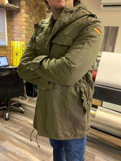 German Military Surplus Parka Jacket