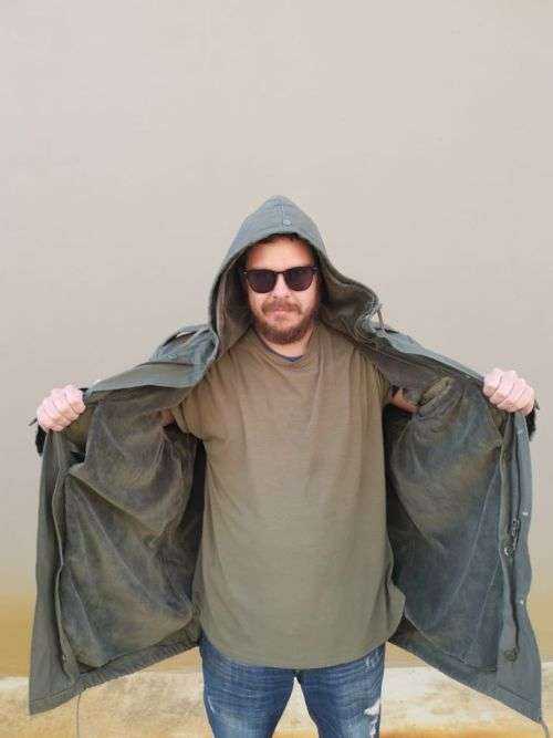 German Military Surplus Parka Jacket