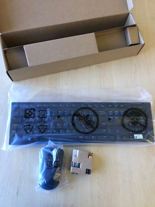 DELL KM 636 Wireless Keyboard and mouse combo - Brand new