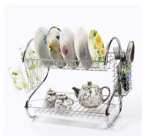 2-Tier Dish Drying Rack