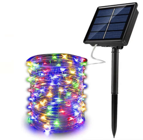 20m Led Outdoor Solar copper String Fairy Light 200led - Multicolor
