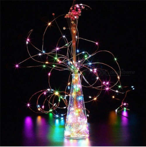 20m Led Outdoor Solar copper String Fairy Light 200led - Multicolor