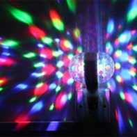 Double-headed Full Color Rotating Stage Led Lamp B22