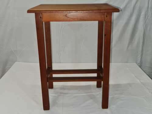 Vintage Small Teak Side Table - Fully Restored.