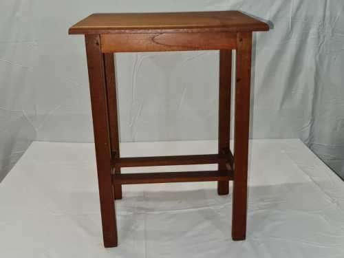 Vintage Small Teak Side Table - Fully Restored.