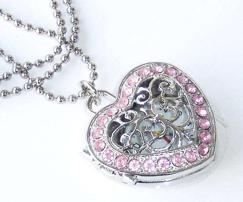 Extraordinary Heart Locket Watch