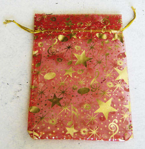 Red Organza Bag - 110 x 90