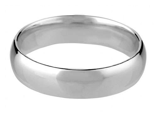WOW !!! 5 mm Stainless Steel Promise Ring/Band Size 11 ( V 1/2 )