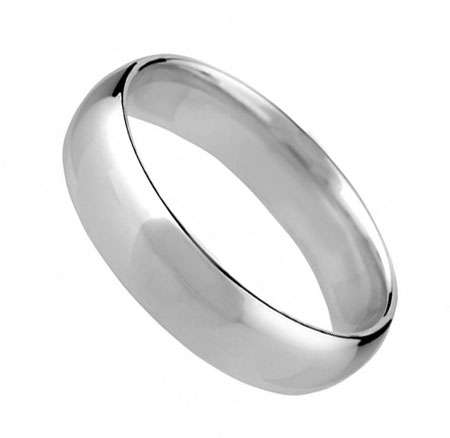***Stainless Steel***WOW !!! 5 mm Wide Promise Ring/Band Size 10 ( T 1/2 )