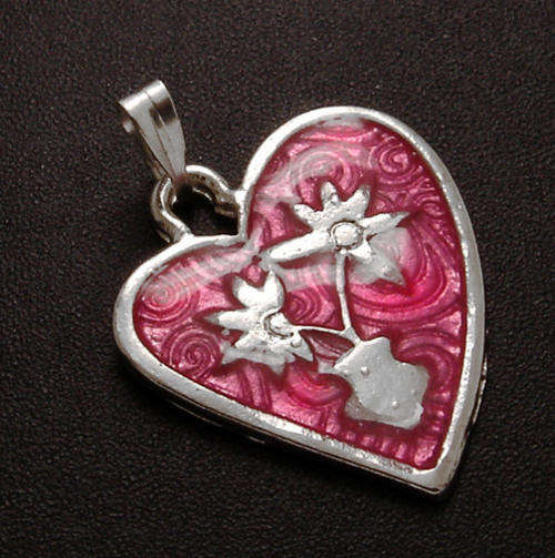 ***Too Cute for Words*** PINK  HEART CHARM / PENDANT