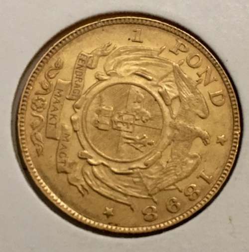 1898 Gold Pond in excellent condition, not graded.