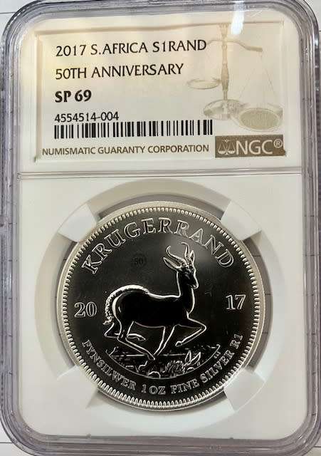 Kruger Silver 1oz coin