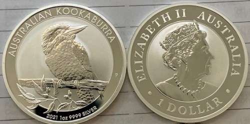1oz Silver Aussie Kookaburra. Incredible clarity