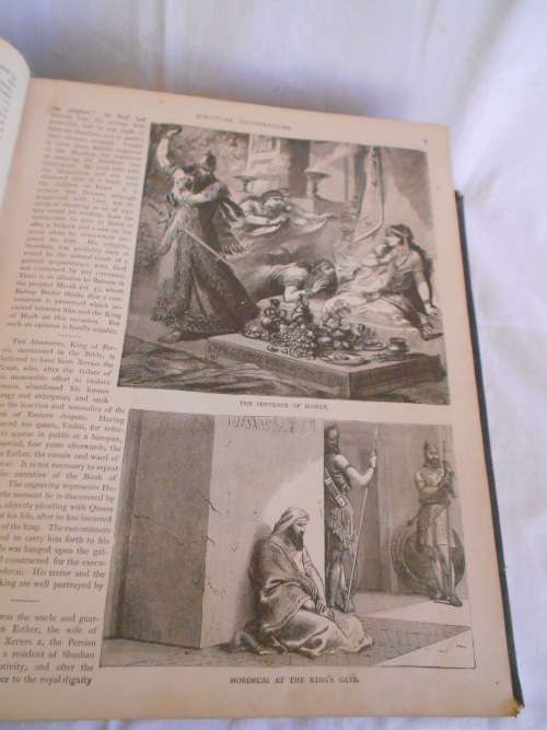 Antique Family Bible (1870's) : Leather-bound Featuring Harper and Rippon Families