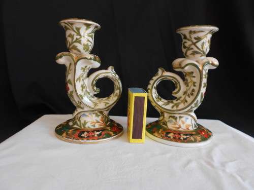 Beautiful Vintage 7 piece, Gilt Edged, Floral Dressing Table Set : Great Condition