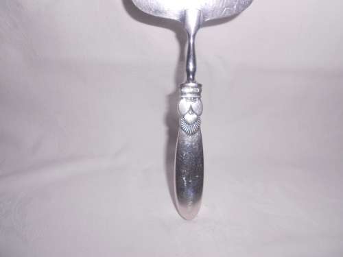 Vintage George Jensen, Danish Sterling Silver-Handled Cheese Slice - Great Condition