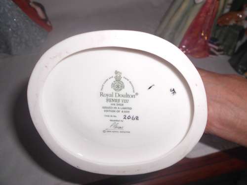 Royal Doulton : Figurine of Henry VIII Ltd Edition No. 2068 of 9,500 : HN3468