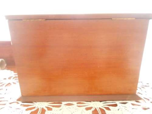 Rare, Antique, Victorian, Rosewood Writing Slope/Desktop Stationery Cabinet