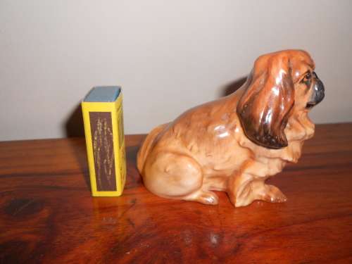 PRICE REDUCED! Vintage Royal Doulton, SEATED Pekinese Dog "Biddee of Ifield" HN 1040K