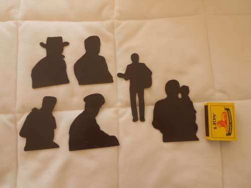 FABULOUS Framed ELVIS, Ltd Ed 29/500, original film cells, Rye By Post, 6 Large Elvis Fridge Magnets