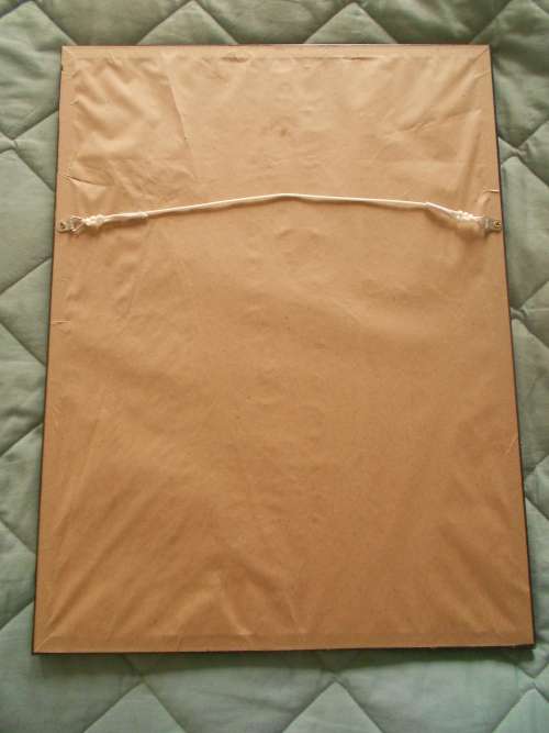 Framed Japanese Modernist Woodblock Print  "Girl with Three Cranes" by Kauro Kawano (1916-1965)