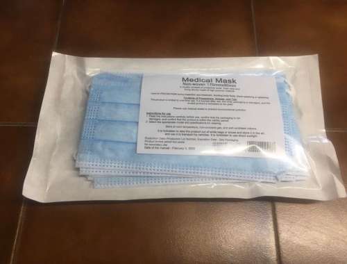 3 PLY surgical face mask