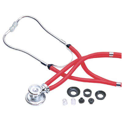 Professional Double Tube & Double Diaphragm Stethoscope (Sprague Rappaport Stethoscope)