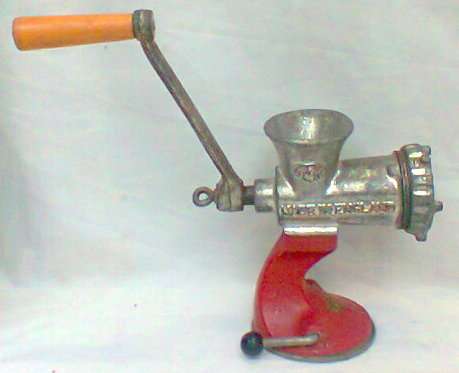 MINCER SPONG NO.801 MADE IN ENGLAND (THERE IS RUST ON MINCER)