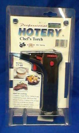 PROFESSIONAL HOTERY CHEF'S TORCH  STILL SEALED MODEL CT-88
