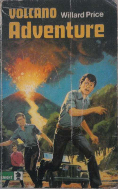 VOLCANO ADVENTURE BY WILLARD PRICE SOFTCOVER