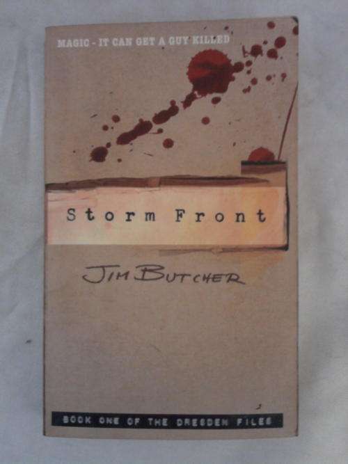 STORM FRONT BY JUM BUTCHER SOFTCOVER