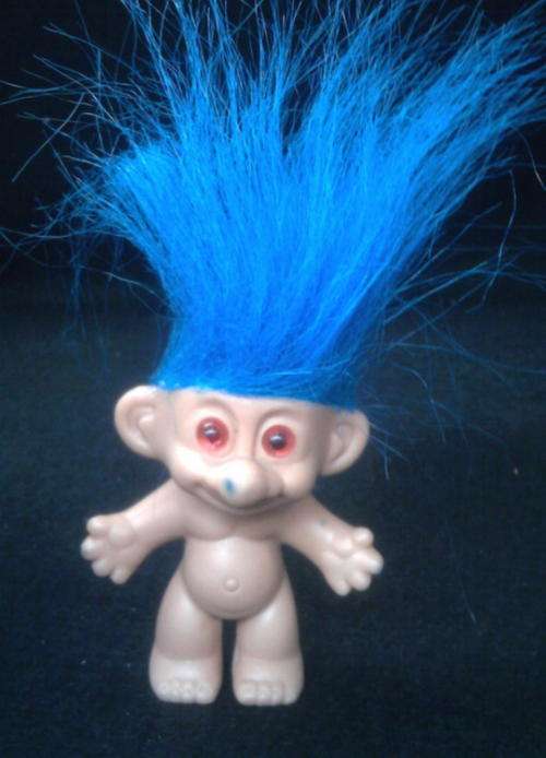 SMALL BLUEHAIRED TROLL