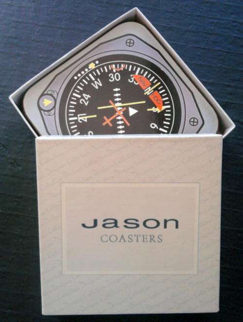 JASON COASTERS AVIATION INSTRUMENTS X6