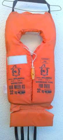 Life Jacket with whistle