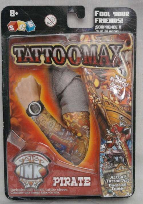 TATTOOMAX FAKE TATTOO SLEEVE PIRATE