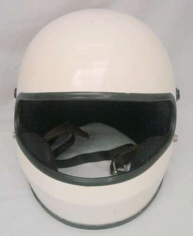 WHITE BIKE HELMET