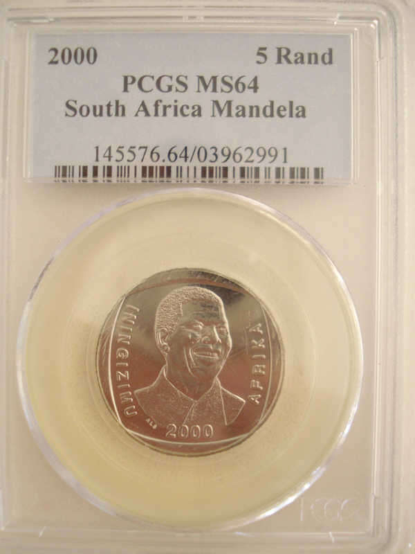 AMAZING GRADE!!! Mandela Year 2000 - MS64 @@@ R10 Start!!!