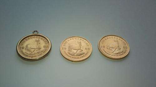 3 x 1/10th Kruger Rands