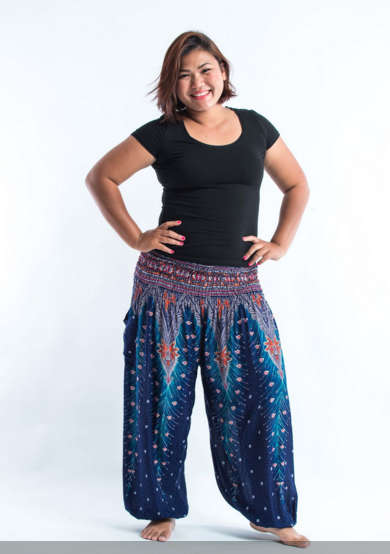 Plus Size Gypsy Pants, Large Aladdin Pants, Yoga Pants, Harem Pants, Hippie Pants