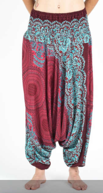 Harem Pants, Yoga Pants, Aladdin Pants, Baggy Pant, Gypsy Pant, Jumpsuit, hippie pants
