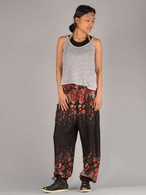 Hip-hop harem pants, Funky Thai Pants, Beach, Aladdin pant, indie, summer Hippy, elastic waist,