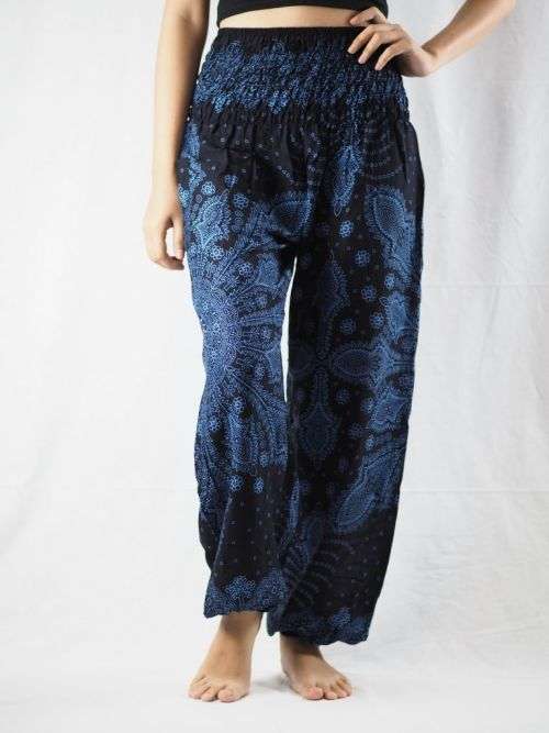 Gypsy Pants, harem pants, Funky Thai Pants, Beach, Aladdin pant, indie, summer Hippy, elastic waist,