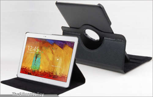 Samsung Galaxy Note 2014 edition P600 360 rotating leather case