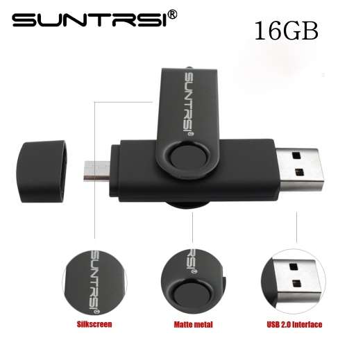 16GB Micro USB/ USB OTG Flash Drive