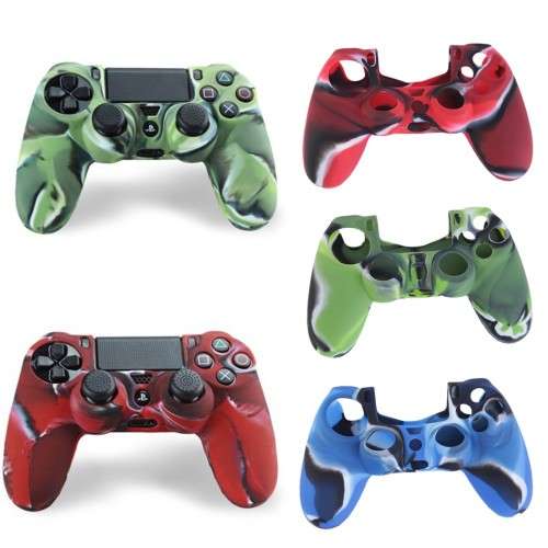 Silicone Case Skin for PS4 Controller Camouflage (Available in 3 different colours)