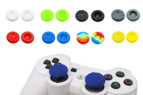 Silicone Analog Thumb Grips for PS4 PS3 and Xbox X 2